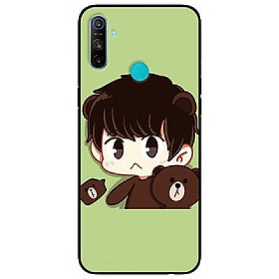 Ốp lưng dành cho Realme C3 / C3i - C11 - C12 - C15 mẫu Ảnh Đôi Xanh Lá Line