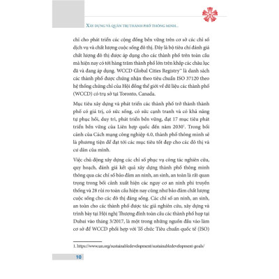 Xây dựng và quản trị Thành phố thông minh bảo đảm các chỉ số an sinh, an toàn trong cách mạng công nghệ 4.0