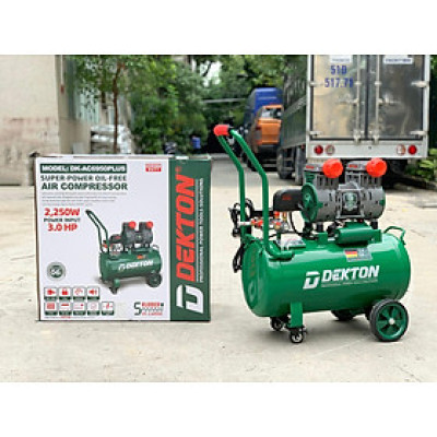 MÁY NÉN KHÍ KHÔNG DẦU 50L 2250W DEKTON DK-AC6950PLUS - HÀNG CHÍNH HÃNG