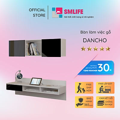 Bàn Làm Việc Gắn Tường SMLIFE Dancho