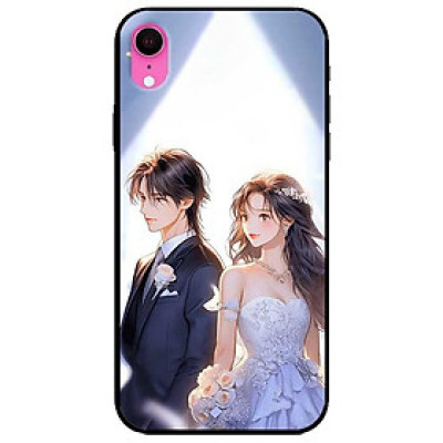 Ốp lưng cho iPhone X - iPhone Xs - Xs Max - XR - iPhone 11 - 11 Pro Max - Cặp Đôi Cưới Nhau - Hàng Chính Hãng