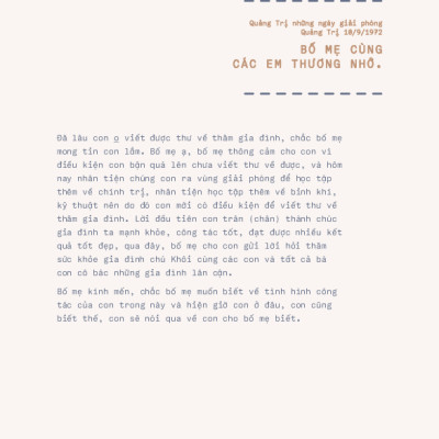 Những Bức Di Thư Thành Cổ