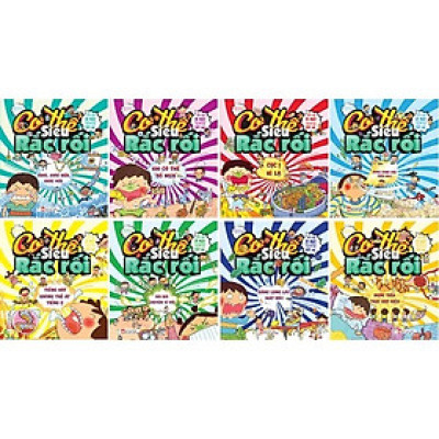 Combo 1 - Cơ thể siêu rắc rối 8T