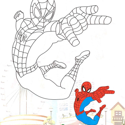 Bé Tô Màu Siêu Anh Hùng