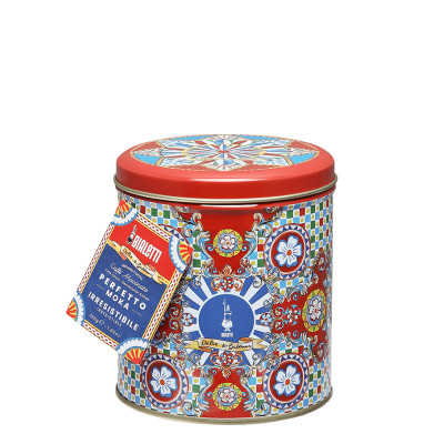 CÀ PHÊ BIALETTI PERFETTO MOKA IRRESISTIBILE (cà phê bột kèm hộp Dolce&Gabana)