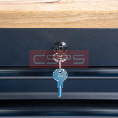 Tủ dụng cụ đồ nghề CSPS 76 cm – 05 hộc kéo tay nắm đen