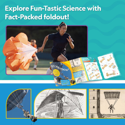 Đồ Chơi Lắp Ráp Bệ Phóng Dù Lượn Nat Geo STEAM DS1120h