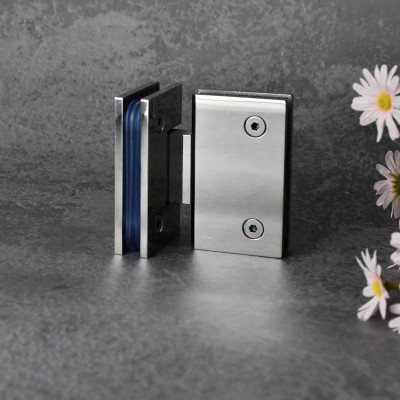 Bản lề Phòng tắm Kính Hiwin HG-012 180 độ cạnh vuông