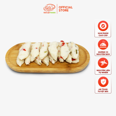 Combo Cá viên 500 gram + Chả cá con hành ớt 500 gram Tâm Lợi, loại cao cấp - Giao nhanh trong 3H