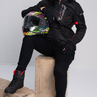 Áo Thời Trang Bảo Hộ Lái Moto, Xe Máy LS2 Alba Lady