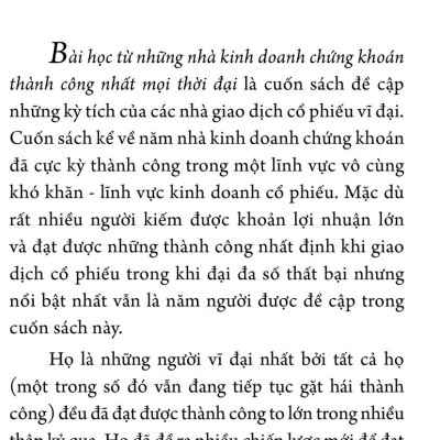 Giàu Từ Chứng Khoán (Tái Bản)