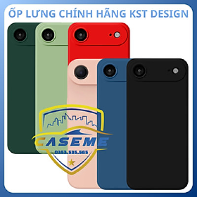Ốp lưng silicon dẻo KST Design dành cho iPhone Air, iPhone 17, 17 Pro, 17 Pro Max - Hàng Chính Hãng