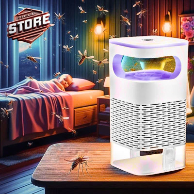 Đèn Bắt Muỗi Diệt Côn Trùng Thông Minh , Máy Bắt Muỗi Quạt Động Cơ Từ Tính Siêu Êm – Đèn Ngủ 2in1 Diệt Muỗi Hiệu Quả