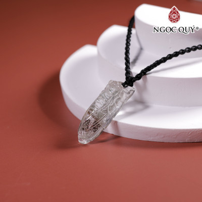 Mặt dây chuyền ngọc thiền ưu linh mệnh thủy , kim - Ngọc Quý Gemstones