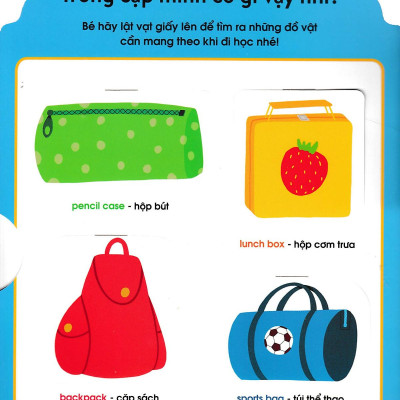 Cuốn Sách Đầu Tiên Của Bé - Chuẩn Bị Tới Trường (Dành Cho Bé Từ 3-5 Tuổi)