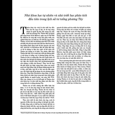 100 Triết Gia Vĩ Đại Thay Đổi Thế Giới