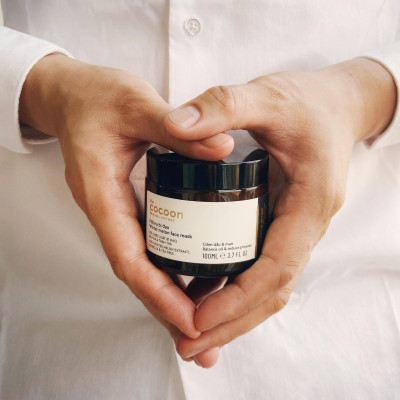 Mặt nạ bí đao the Cocoon100ml dùng cho da dầu mụn thuần chay