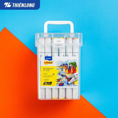 Bút dạ màu - bút marker 36 màu Thiên Long Colokit ART MARKER AM-C005-KM