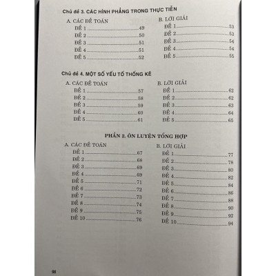 Sách - Combo Ôn tập - kiểm tra nâng cao và phát triển năng lực Toán 6 ( tập 1 + tập 2)