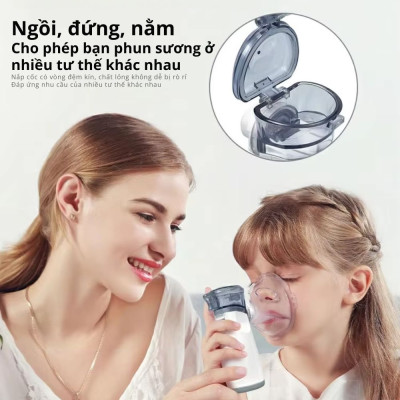 Máy Xông Khí Dung Cầm Tay Kachi YS35: Giải Pháp Hô Hấp Linh Hoạt Mọi Lúc, Mọi Nơi - hàng chính hãng