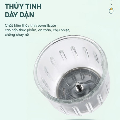 Hàng chính hãng Máy xay đa năng mini M7-02 cầm tay TopGiaKids, xay đồ ăn dăm cho bé, dung tích 300ml