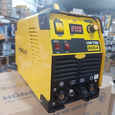 MÁY HÀN TIG DC MMA INVERTER 200 AMPE 220V HỒNG KÝ HKTIG200A (IGBT 2022) - HÀNG CHÍNH HÃNG