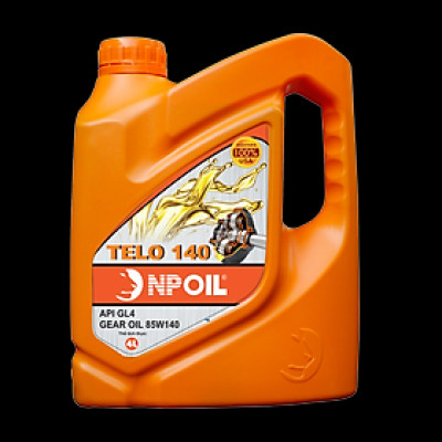 Dầu cầu hộp số NPOIL TELO 140 -  85W-140 - API GL4/GL5 - 4 Lít - Hàng Chính Hãng