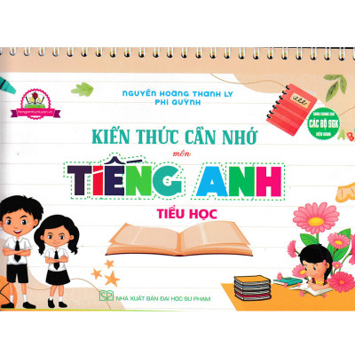 Bộ Lịch Kiến Thức Cần Nhớ Môn Tiếng Anh Tiểu Học (Dùng Chung Các Bộ SGK Hiện Hành) - HA