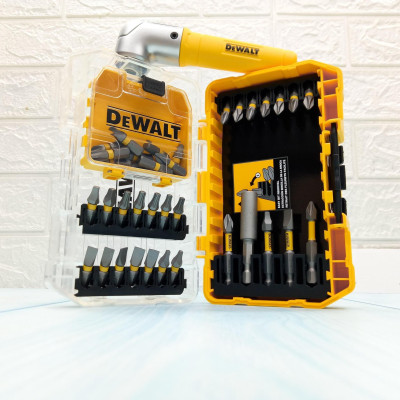 BỘ 32 MŨI VÍT VÀ ĐẦU CHUYỂN GÓC 90* DEWALT DWAMF36RASET - HÀNG CHÍNH HÃNG