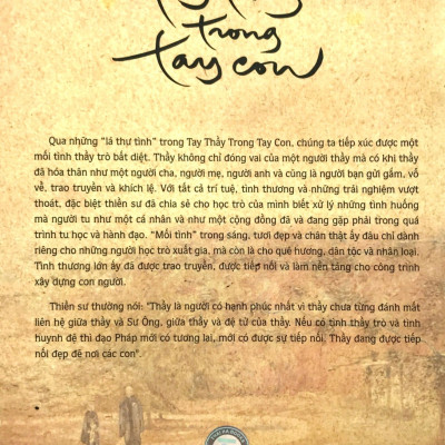 Tay Thầy Trong Tay Con - Thích Nhất Hạnh - (Tái Bản) - (bìa mềm)