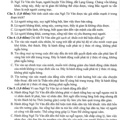 Đề Kiểm Tra Ngữ Văn 8 - 15 Phút - Giữa Kì - Cuối Kì (Dùng Chung Cho Các Bộ SGK Hiện Hành) _HA