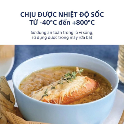 Bộ 2 bát tô thủy tinh Luminarc Diwali 21cm, dùng lò vi sóng, máy rửa bát - P2614*2/P2615*2/D7410*2 | Hàng chính hãng