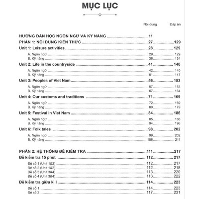 Sách - Bí quyết chinh phục điểm cao tiếng Anh 8 Tập 1 - NXB Đại học Quốc gia Hà Nội