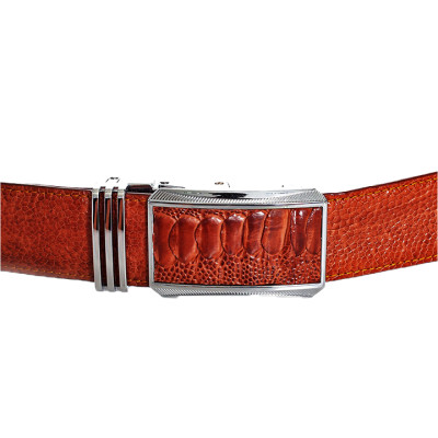 Thắt Lưng Nam Da Đà Điểu Huy Hoàng HT4403 - Vàng