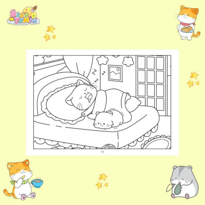 Sách Tô Màu Healing , Thư Giãn Dành Cho Mọi Lứa Tuổi (64 Trang - 31 Chủ Đề) - Minh Thắng