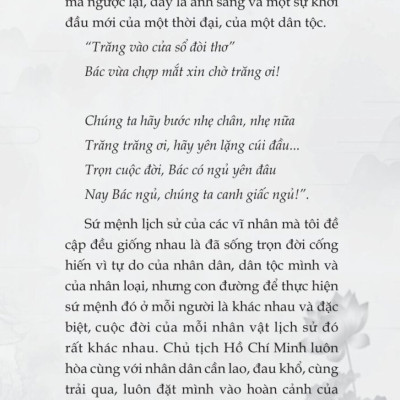 Hồ Chí Minh - Người tin ở con người (bản in 2024)