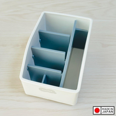 Khay đựng giấy nhớ & đồ dùng văn phòng phẩm Nuube - Xám xanh