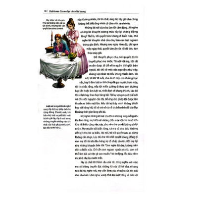 Danh Tác Trong Nhà Trường - Robinson Crusoe Lạc Trên Hoang Đảo - Tái Bản 2024 (HH)