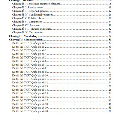 Luyện Đề Chuẩn Bị Kì Thi THPT Quốc Gia 2018 Tiếng Anh - KV