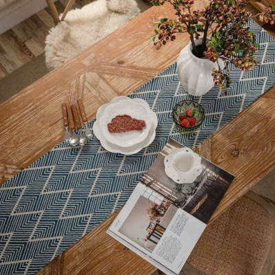 Khăn trải bàn, khăn decor kê tủ tivi bàn ăn trang trí nhà cửa