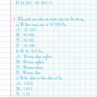 Luyện Tập Toán 4 Quyển 1 - Trình Bày Trên Giấy Ô Li (Bộ Sách Kết Nối Tri Thức Với Cuộc Sống) _HA