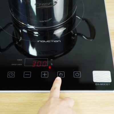 Bếp điện từ (1 từ 1 hồng ngoại) Chefs EH-MIX321 - HÀNG CHÍNH HÃNG