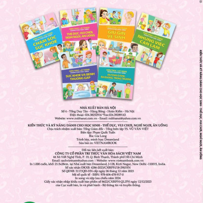 Combo 2 Quyển Kiến Thức Và Kỹ Năng Dành Cho Học Sinh: Những Việc Cần Làm + Thể Dục, Vui Chơi, Nghỉ Ngơi, Ăn Uống