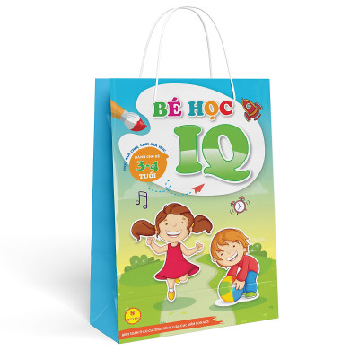Combo 8 cuốn Tô màu: Bé học IQ (3-4 tuổi) - NTbooks
