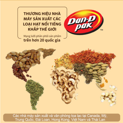 Hạt Premium 215g Dan D Pak