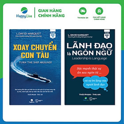 Bộ sách Nghệ Thuật Lãnh Đạo Bằng Ngôn Ngữ (Gồm 2 cuốn) - Happy Live