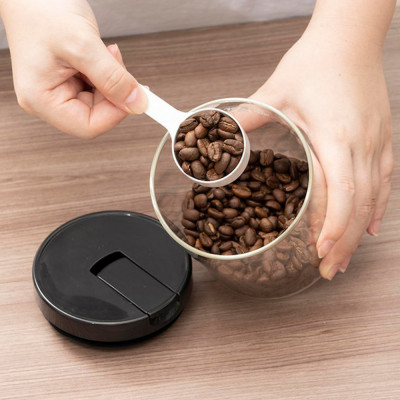 Hộp thủy tinh chịu nhiệt Hario đựng cà phê 800ml MCNR-200-B