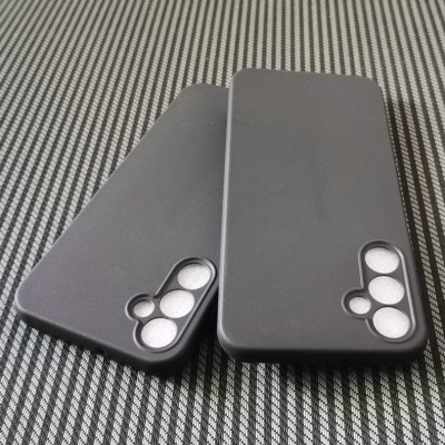 Ốp lưng dành cho SamSung Galaxy  A55, A35. A25, A15 dẻo màu đen bảo vệ camera sau, chống bám vân tay - Hàng chính hãng