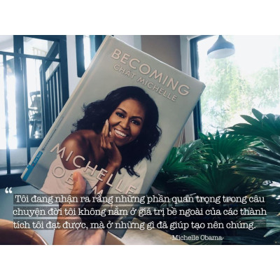 Sách BECOMING Chất Michelle First News