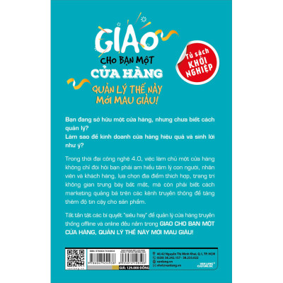 Giao Cho Bạn Một Cửa Hàng Quản Lý Thế Này Mới Mau Giàu